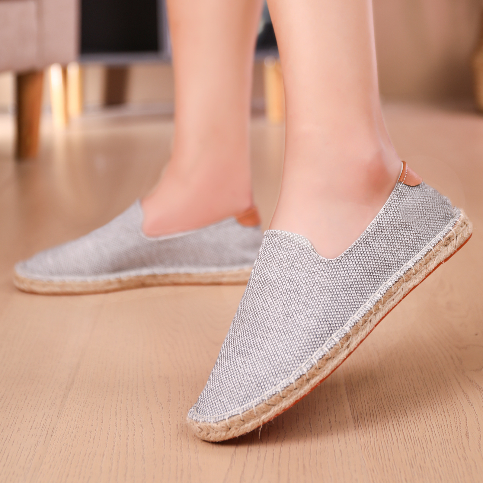 Sweat-absorbent Breathable Lazy Cloth Shoes Loafers Men - Image 5