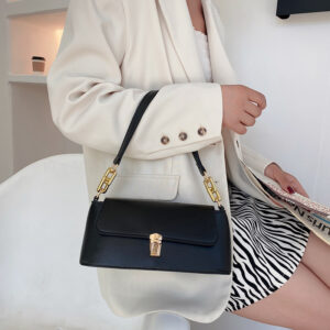 French Casual Bag Western Style Underarm Bag Shoulder Chain