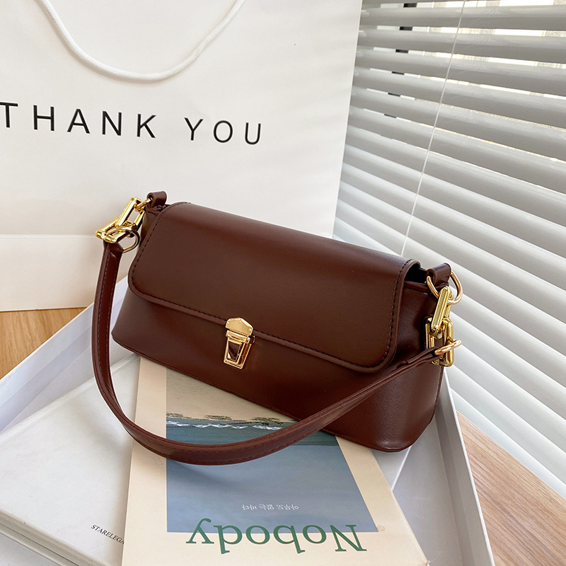 French Casual Bag Western Style Underarm Bag Shoulder Chain - Image 3